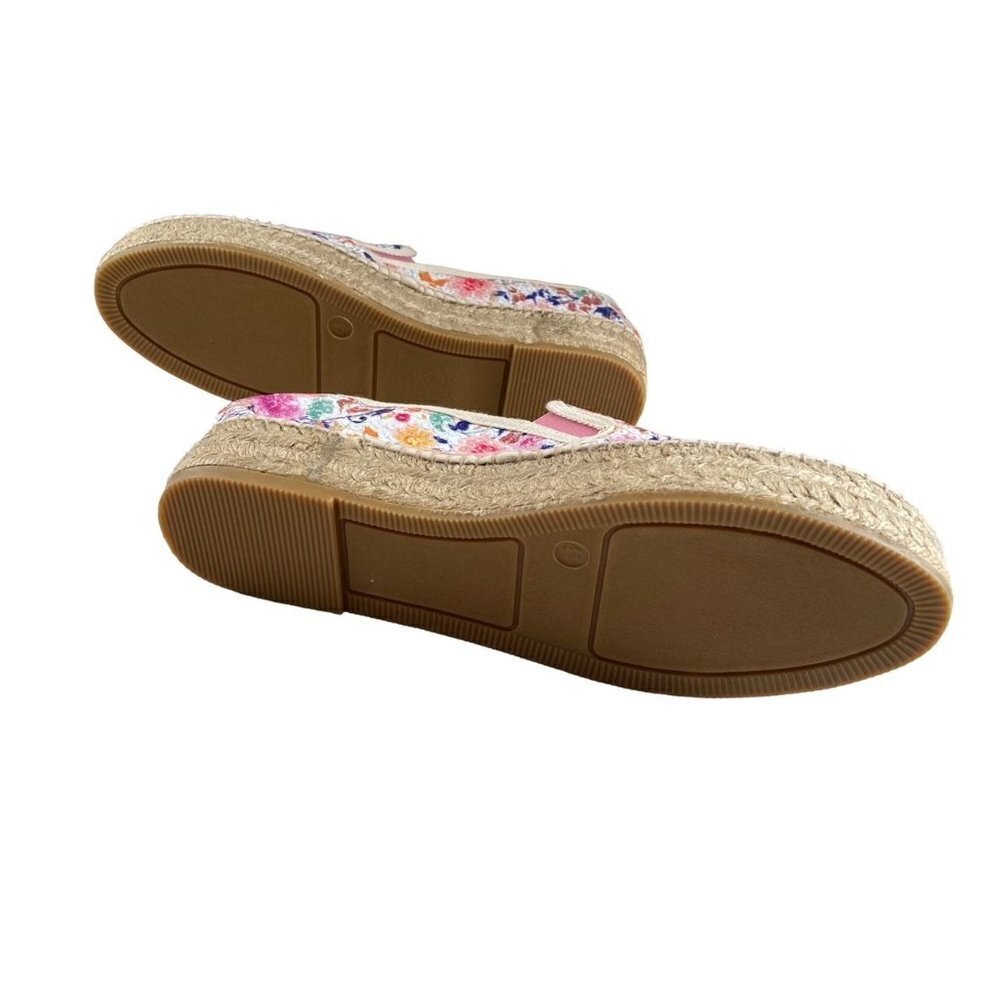NWOT Toni Pons Fonda Floral Sequin Slip-On Espadrille Shoes Size EU 41 US 10 - Picture 4 of 7